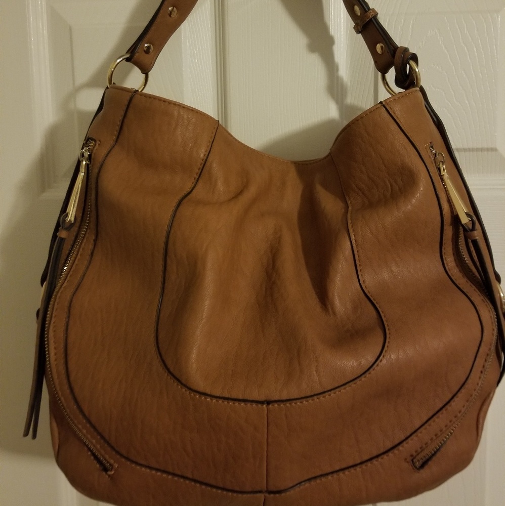 Jessica Simpson Cognac Shoulder Bag